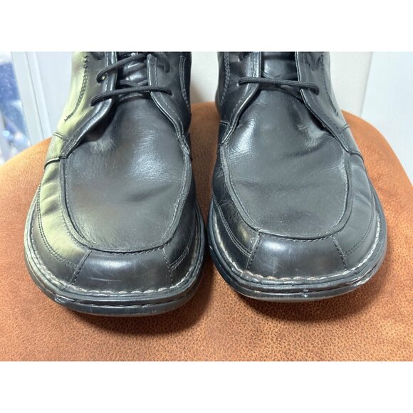 TIMBERLAND MENS LEATHER SHOES BIG SIZE 13M CASUAL FORMAL LACE UP COMFORT - Picture 2 of 10